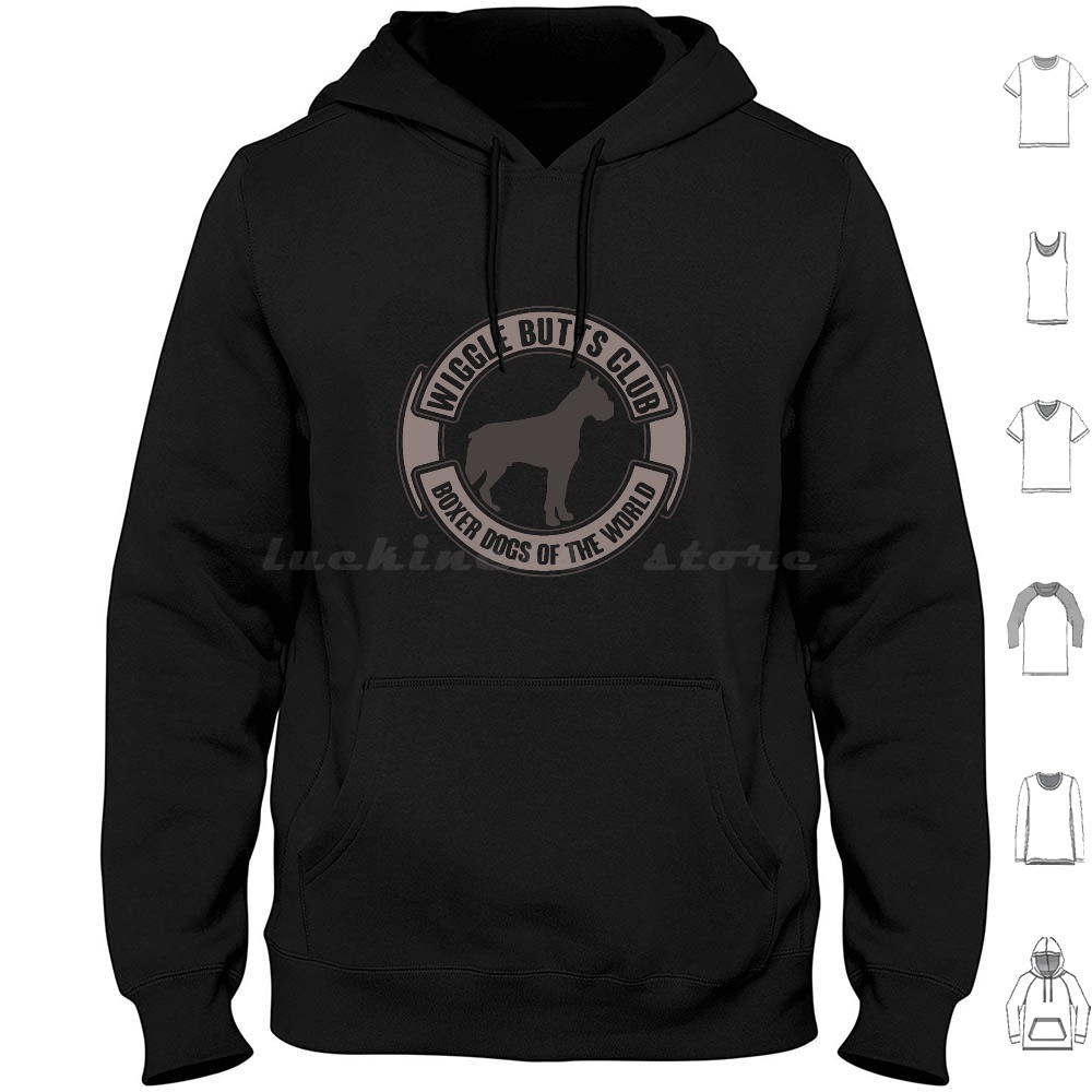 Men'S Grooming Club - กระดิกก้น Club Boxer สุนัขของโลกสุนัขตลก Hoodies แขนยาวตลกนักมวยสุนัขสนุกนักมวยเด็กใหม่เจ้าบ่าว