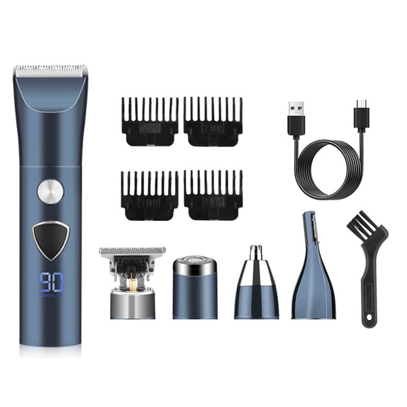 Men'S Grooming Nose Hair Trimmer - A70Z Fafa】เครื่องเล็มหนวดเคราสำหรับผู้ชาย เครื่องตัดผมไฟฟ้าไร้สาย ชุดอุปกรณ์ดูแลเส้นผม 5 in