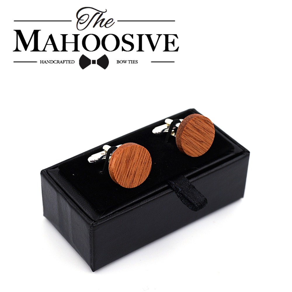 Men'S Grooming Boxes - MAHOOSIVE ไม้ Cufflinks แต่งงานเจ้าบ่าว Anchor Cufflinks