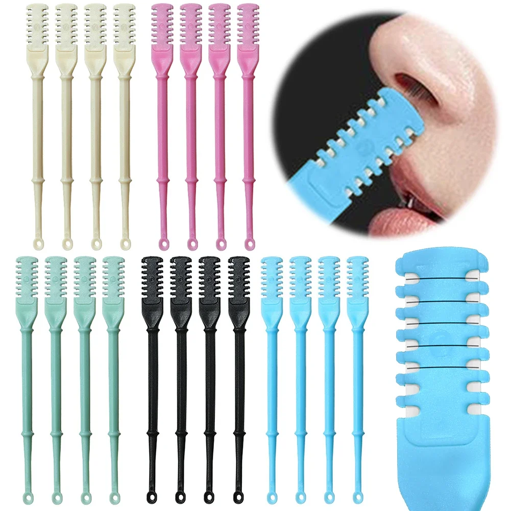 Men'S Grooming Nose Hair Trimmer - ชุดเครื่องตัดขนจมูกแบบสองหัว - ชุดเครื่องโกนหนวดป้องกันการตัดสําหรับผู้ชายและผู้หญิง - ปัตตาเลี่ยนขนจมูกที่ปลอดภัยเพื่อการกรูมมิ่งที่ง่ายดาย