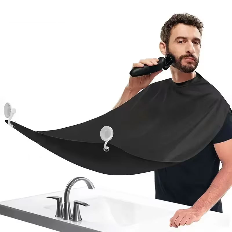 Grooming Men'S Hair - ผ้ากันเปื้อนโกนหนวดสำหรับผู้ชาย กันน้ำ ใช้สำหรับตัดผม จับเศษผม ทำความสะอาด อุปกรณ์โกนหนวด