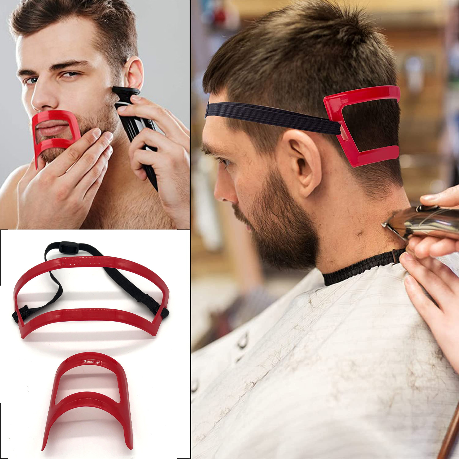 2/4Pcs Men's Beard CombsผมTrim - Grooming Men'S Hair บทวิจารณ์และราคา