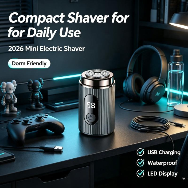เครื่องโกนหนวดไฟฟ้าขนาดเล็ก 20 - Mens Grooming Travel Kit บทวิจารณ์และราคา