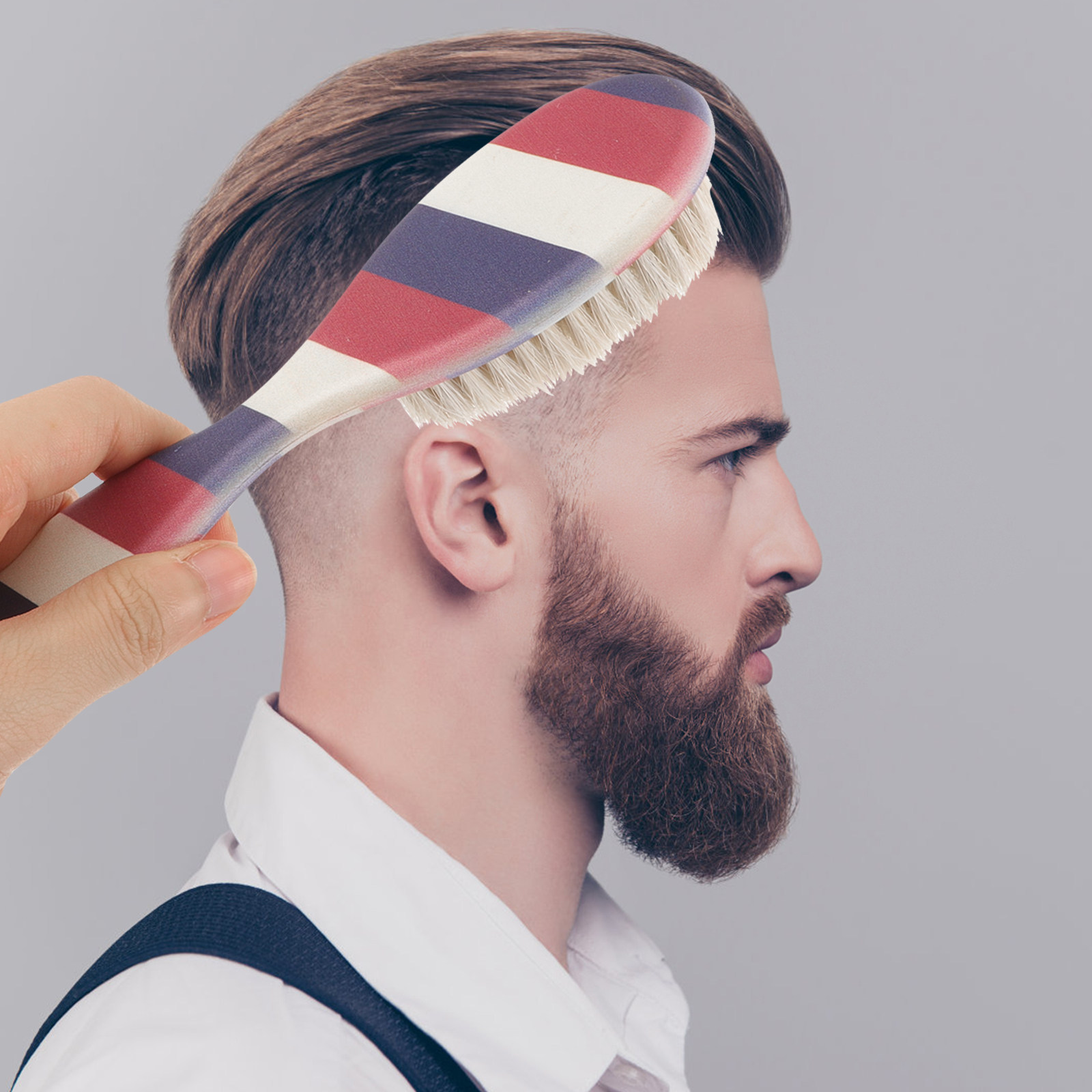แปรงหวีหนวดสำหรับผู้ชาย ขนแปรง - Grooming Men'S Hair บทวิจารณ์และราคา