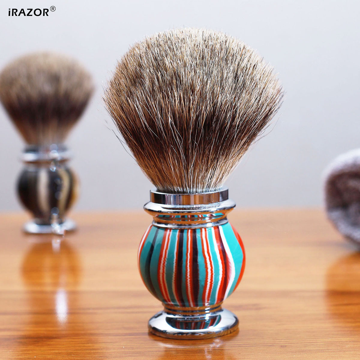 แปรงโกนหนวด iRAZOR Silvertip ส - Men'S Grooming Product บทวิจารณ์และราคา