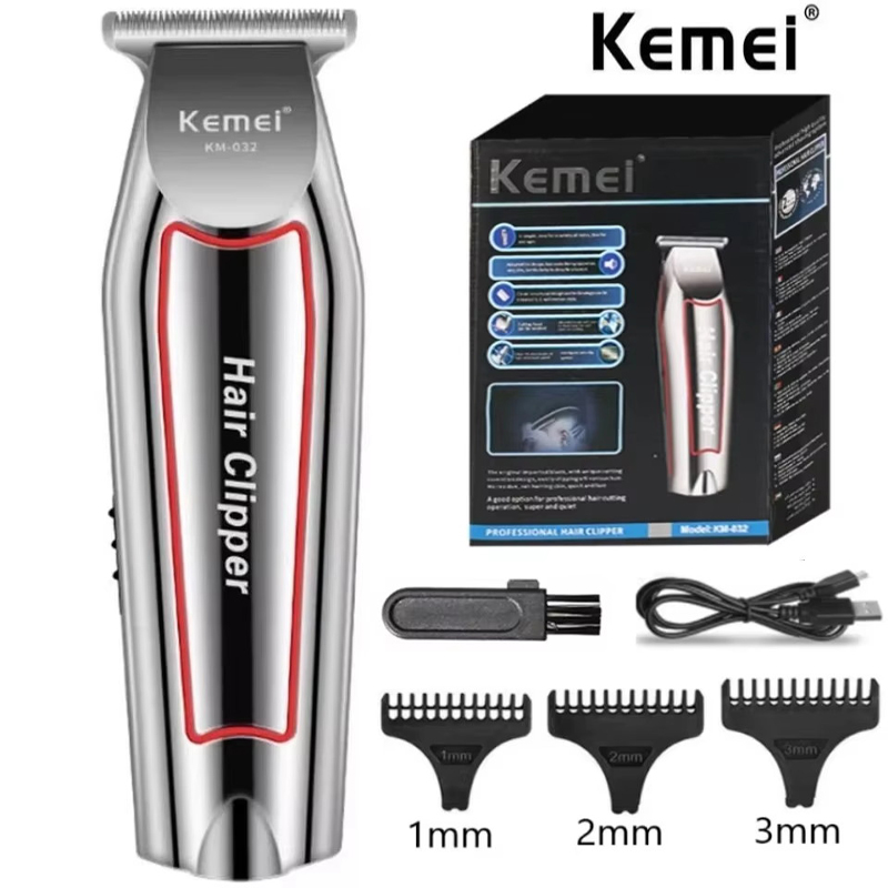 เครื่องตัดผม Kemei KM-032 เครื - Men'S Grooming Boxes บทวิจารณ์และราคา