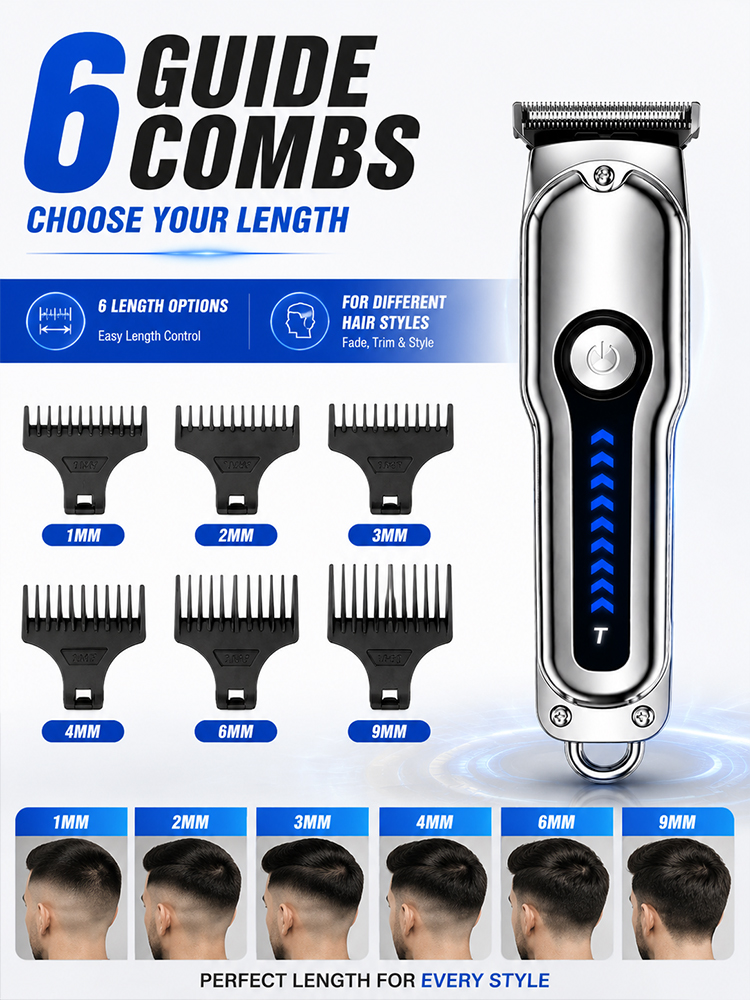 เครื่องตัดผมผู้ชายแบบไร้สาย ใบ - Grooming Men'S Hair บทวิจารณ์และราคา