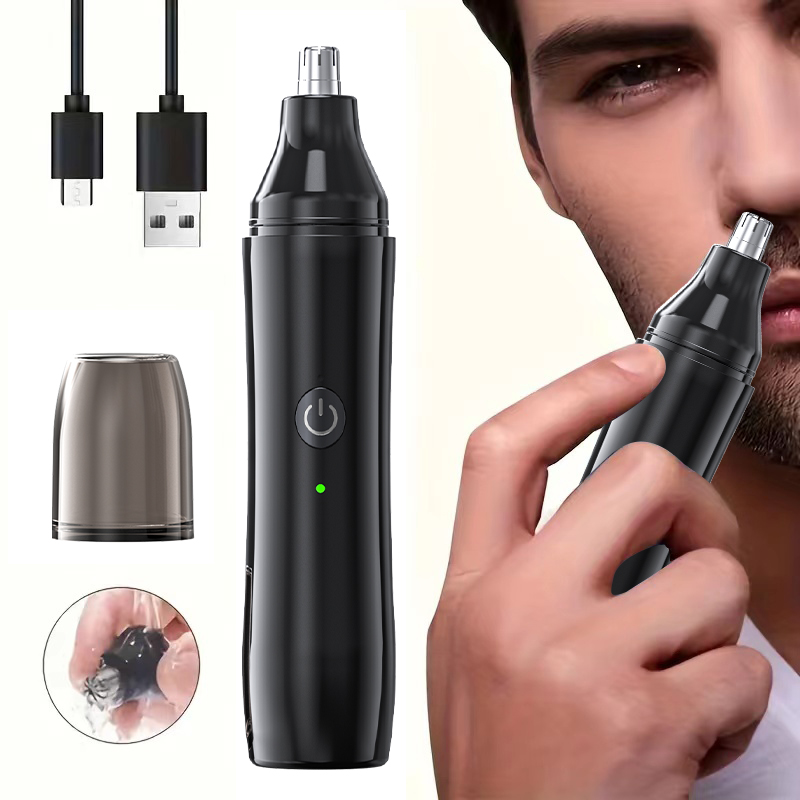 เครื่องตัดขนจมูกแบบชาร์จไฟได้แ - Men'S Grooming Nose Hair Trimmer บทวิจารณ์และราคา