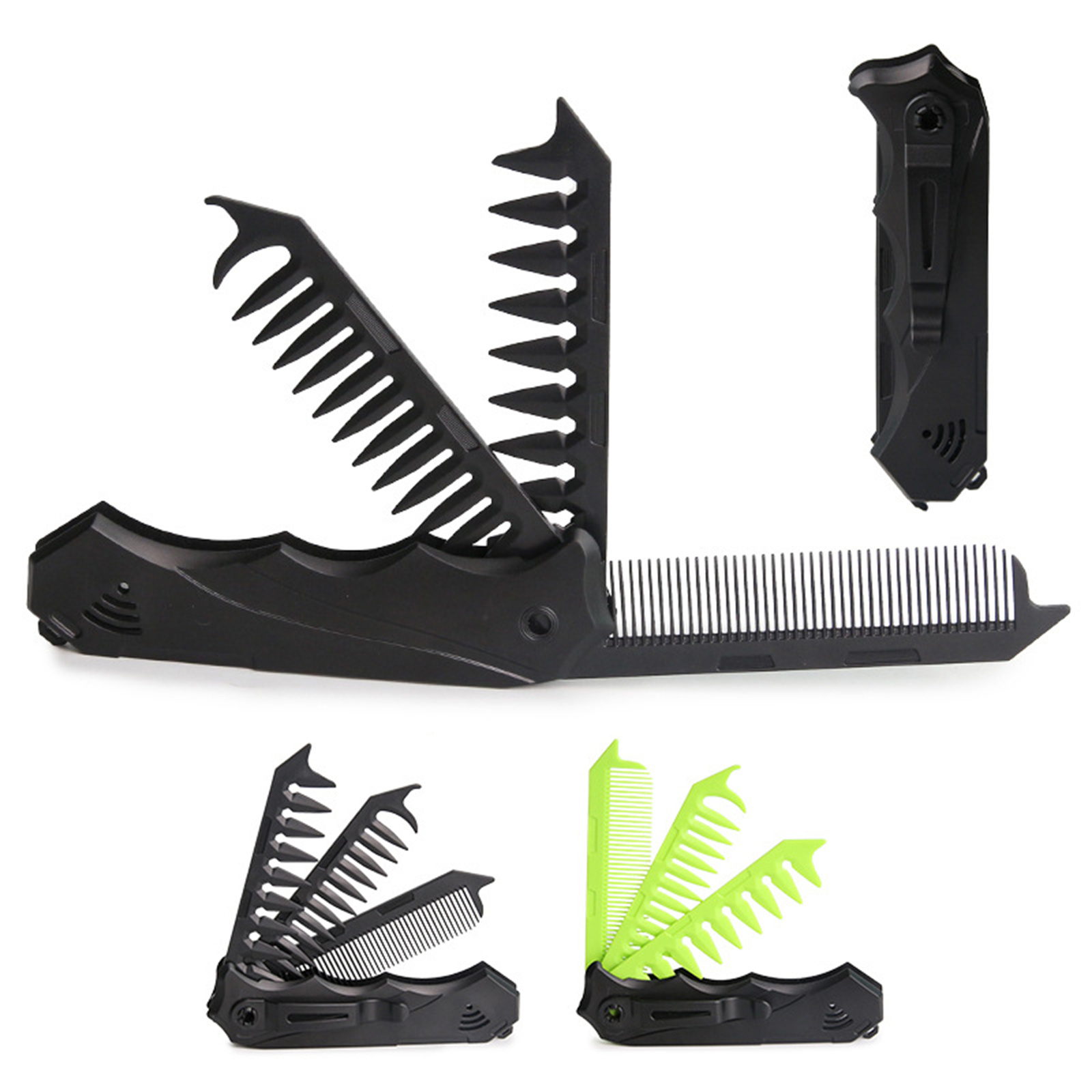 หวีพับได้สองด้าน สำหรับผู้ชายแ - Men'S Grooming Product บทวิจารณ์และราคา
