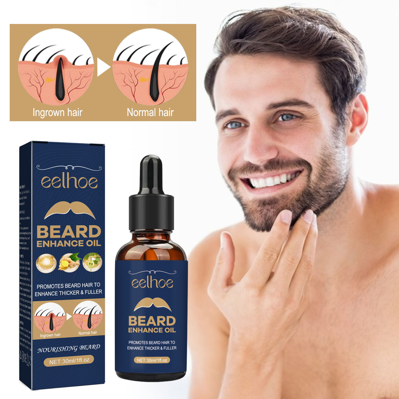 น้ำมันปลูกเคราสำหรับผู้ชายผลิต - Men'S Grooming Product บทวิจารณ์และราคา