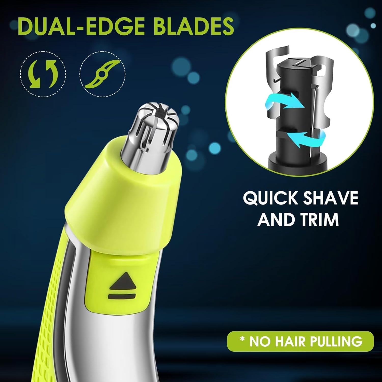 YUKU ผมจมูก Trimmer เปลี่ยนใบม - Grooming Men'S Hair บทวิจารณ์และราคา