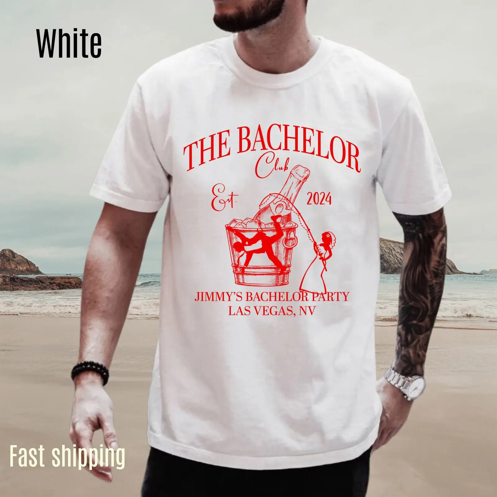 เสื้อยืด Custom The Bachelor C - Men'S Grooming Club บทวิจารณ์และราคา