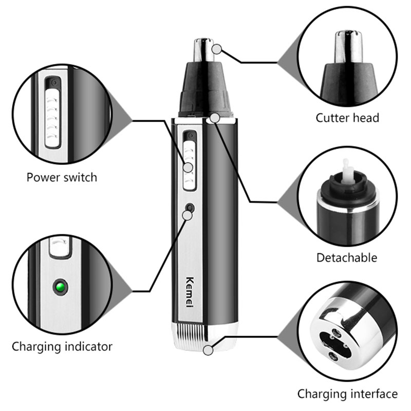 Keme เครื่องเล็มขนจมูก4in1สำหร - Grooming Men'S Eyebrows บทวิจารณ์และราคา