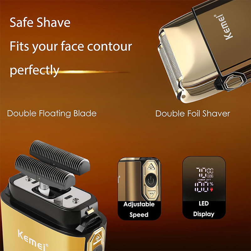 เครื่องตัดผม Kemei KM-TX10 T9  - Men'S Grooming Boxes บทวิจารณ์และราคา
