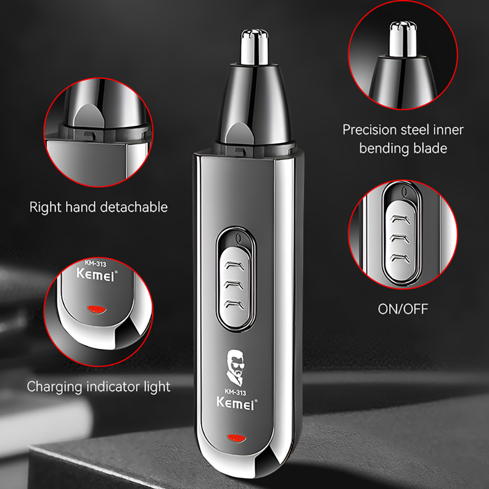 Kemei เครื่องเล็มขนหูและจมูกอเ - Grooming Men'S Eyebrows บทวิจารณ์และราคา