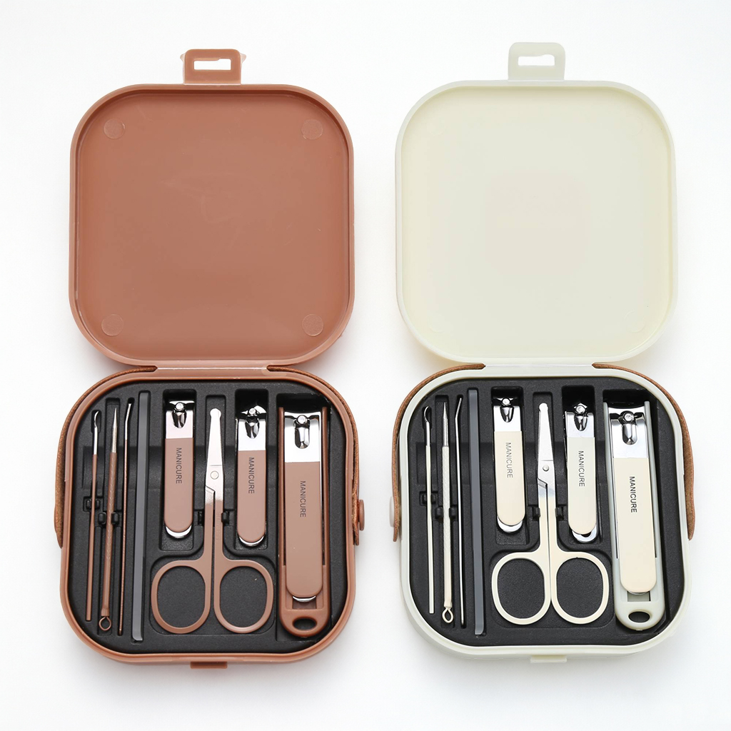 ชุดดูแลเล็บ ชุดทำเล็บป้องกันกา - Mens Grooming Travel Kit บทวิจารณ์และราคา
