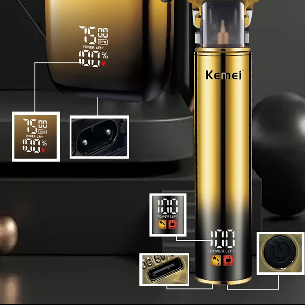 Kemei ผมTrimmerมีดโกนหนวดไฟฟ้า - Grooming Men'S Eyebrows บทวิจารณ์และราคา